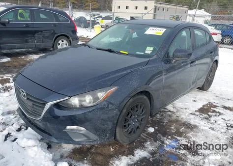 2016 Mazda Mazda3 I Sport z USA, uszkodzony, nr VIN 3MZBM1J73GM324448